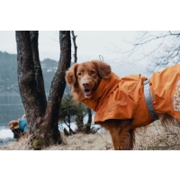 Hurtta Monsoon Coat Regenmantel orange 55