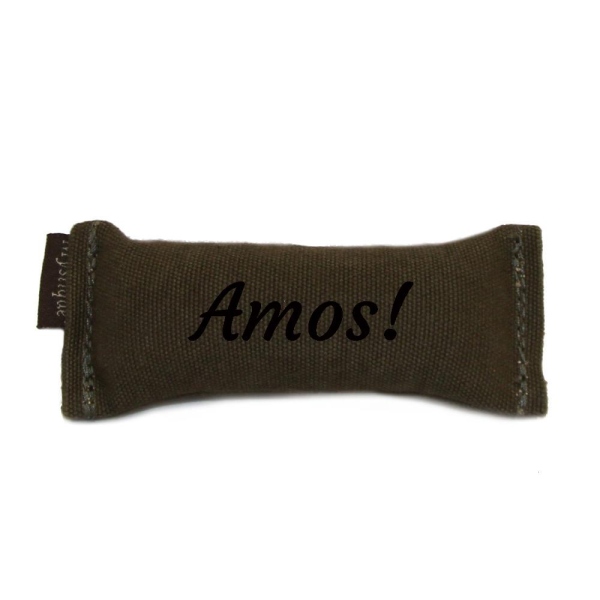 Mystique Sniffledummy Einzel Name khaki schwarz