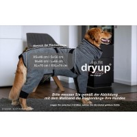 Dryup Body Zip Fit grau XXL (74cm)