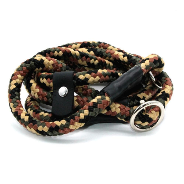MewogS Moxonleine 8mm LIGHT mit Zugbegrenzung 100cm camouflage