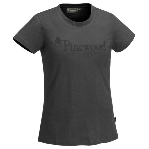 Pinewood 3445 Outdoor Life Damen T-Shirt dark anthrazit (443)