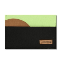 MewogS Hülle für Heimtierausweis Black Edition pastellgrün