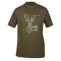Hart Branded T-Shirt Herren Deer