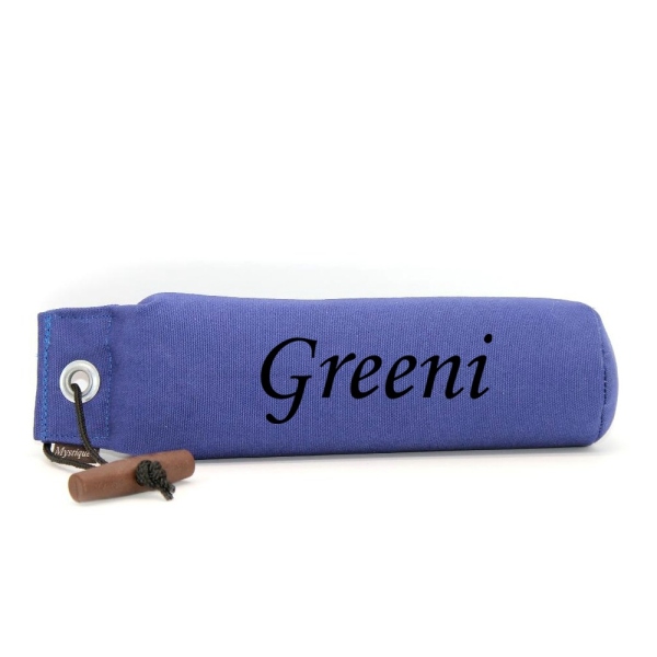 Mystique Dummy Einzel Name Monotype blau ohne Motiv