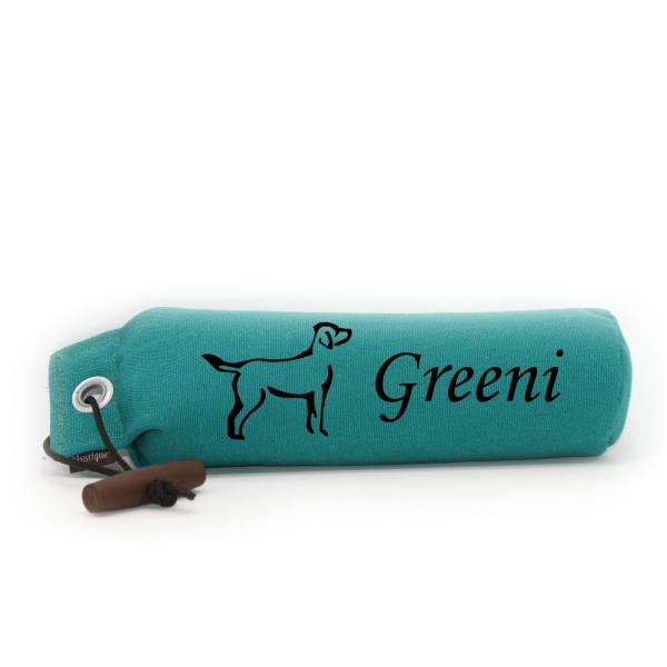 Mystique Dummy Einzel Name Monotype grün Labrador Retriever
