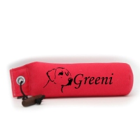 Mystique Dummy Einzel Name Monotype hot pink Labrador...
