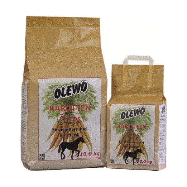 Olewo Karotten - Chips für Pferde 3kg