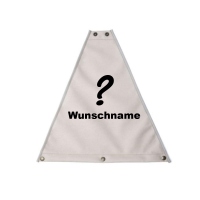 Mystique Dreieck Profiweste beige personalisiert