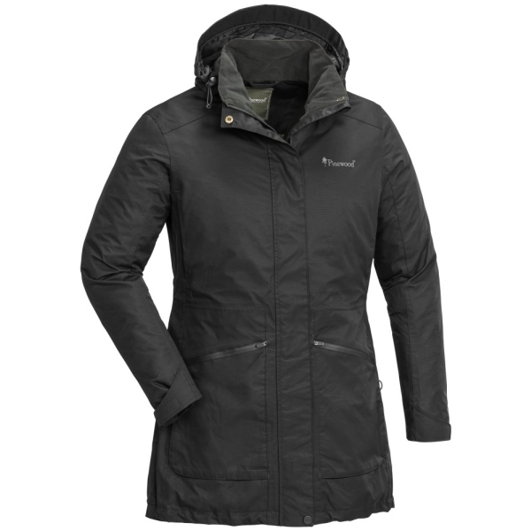 Pinewood 3181 Wilda Damen Parka Schwarz (400)