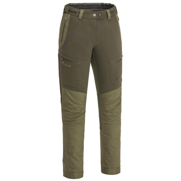 Pinewood 3302 Finnveden Hybrid Extrem Damen Hose Oliv (723)