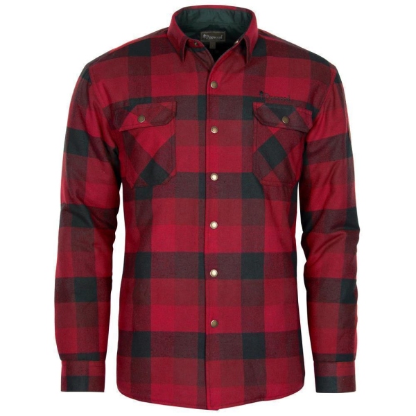 Pinewood 5000 Canada Classic 2.0 Hemd Rot/Schwarz (518) M