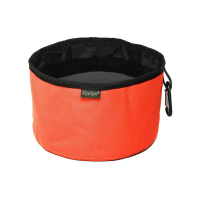 Mystique Reisetrinknapf Reisenapf mit Karabiner faltbar Faltnapf 2,0l reflex orange