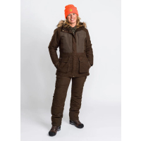 Pinewood 3884 Abisko 2.0 Damen Jacke Wildlederbraun (241)