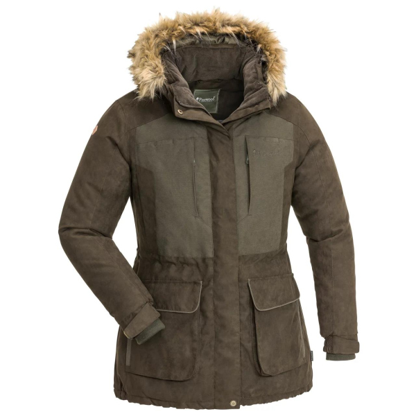 Pinewood 3884 Abisko 2.0 Damen Jacke Wildlederbraun (241) S