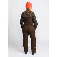 Pinewood 3885 Abisko 2.0 Damen Hose Wildlederbraun (241) 36