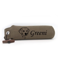 Mystique Dummy Einzel Name Monotype khaki Golden...