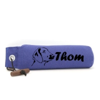 Mystique Dummy Einzel Name Forte blau Flat Coated...