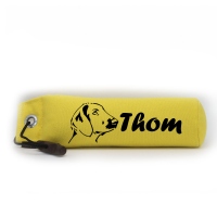 Mystique Dummy Einzel Name Forte gelb Flat Coated...