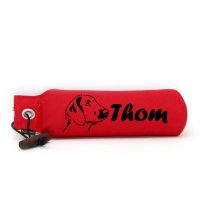 Mystique Dummy Einzel Name Forte rot Flat Coated...