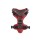 HUNTER Geschirr Divo Rot/Grau XS