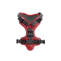 HUNTER Geschirr Divo Rot/Grau M