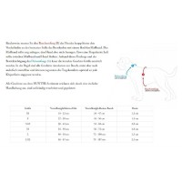 HUNTER Geschirr Divo Rot/Grau M