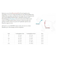 HUNTER Geschirr Divo Grau/Grau S