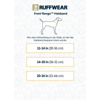 Ruffwear Front Range Halsband Twilight Gray