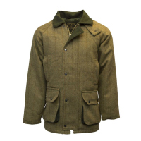 Tweed Jacke Derby Herren light sage