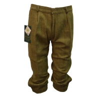 Walker and Hawkes Herren Tweed Kniebundhose Derby Oakridge – Shooting Plus Twos – Light Sage