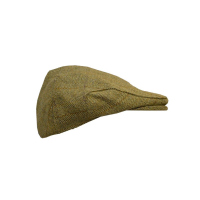 Tweed Flat Cap Derby light sage