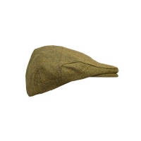 Walker and Hawkes Herren Tweed Flat Cap Derby Cambridge – Light Sage XS (56cm)