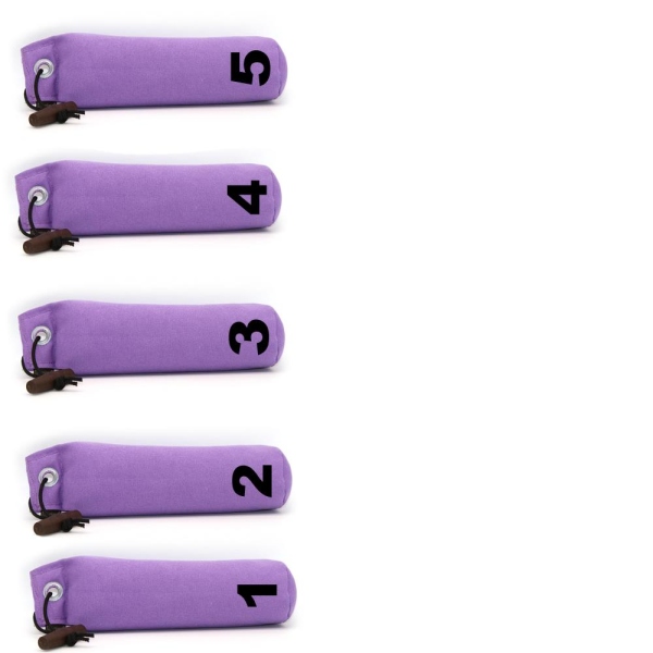 Mystique Dummy Set Ziffern 1-5 lila