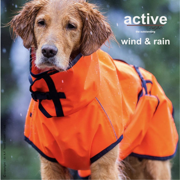 Active Cape Wind & Rain Mini orange