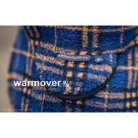 Warmover Karo Fleece Cape dark blue XL (73cm)