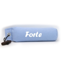 Mystique Dummy Einzel 250g Name hellblau Forte weiß