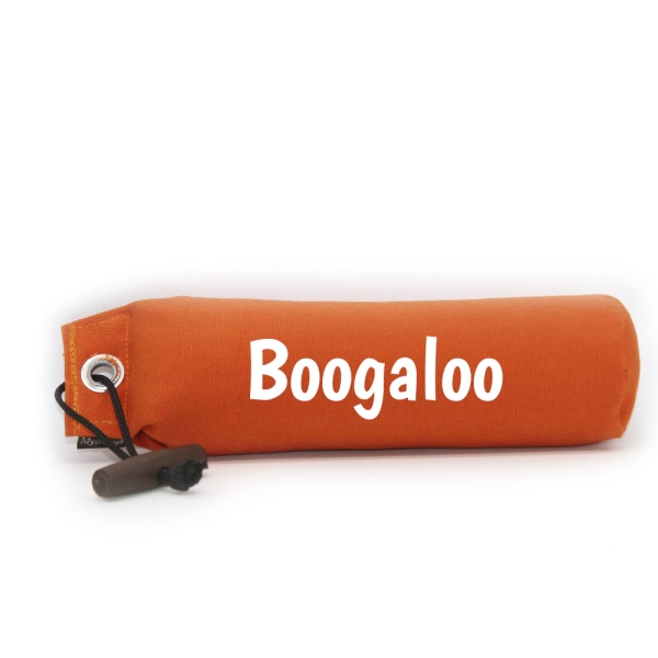 Mystique Dummy Einzel 250g Name orange Boogaloo weiß