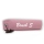 Mystique Dummy Einzel 250g Name pink rosa Brush Script weiß