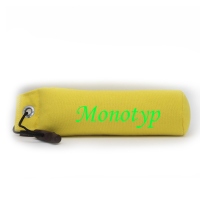 Mystique Dummy Einzel 250g Name gelb Monotype neongrün