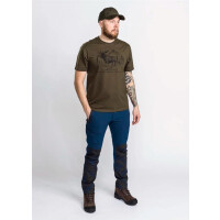Pinewood 5571 Moose T-Shirt Green (100) S