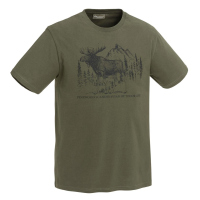 Pinewood 5571 Moose T-Shirt Green (100) L