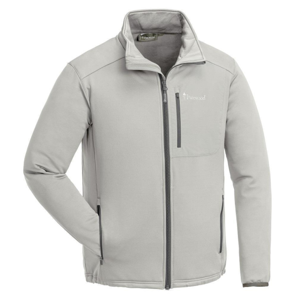 Pinewood 5779 Brenton Powerfleece Jacke Betongrau (453)