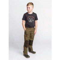 Pinewood 9985 Outdoorhose Lappland Kids Olive/Moosgrün (734) 140
