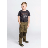 Pinewood 9985 Outdoorhose Lappland Kids Olive/Moosgrün (734) 176