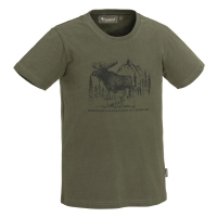 Pinewood 6571 Moose T-Shirt Kids Grün (100)