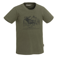 Pinewood 6571 Moose T-Shirt Kids Grün (100) 176