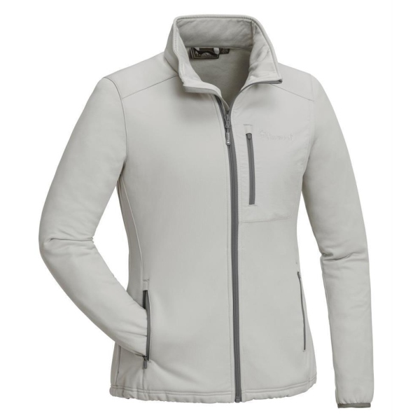 Pinewood 3779 Brenton Powerfleece Jacke Damen Betongrau (453) XS