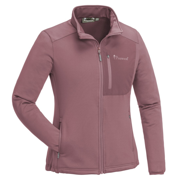 Pinewood 3779 Brenton Powerfleece Jacke Damen Rose (568)