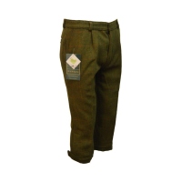 Walker and Hawkes Herren Tweed Kniebundhose Derby Oakridge – Shooting Plus Twos – Dark Sage 40