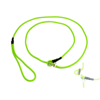 Mystique® Field trial Moxonleine 4mm mit Zugbegrenzung 130cm neon grün